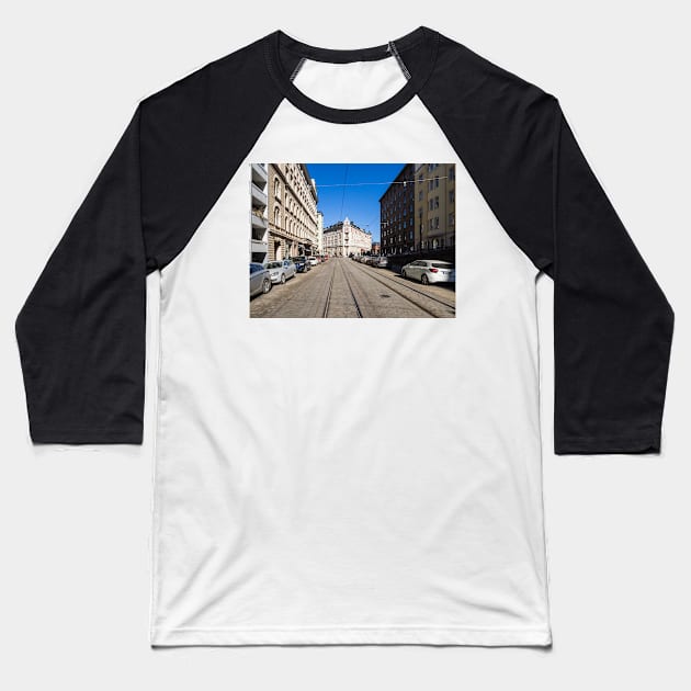 Helsinki Baseball T-Shirt by ansaharju